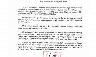 Газар эзэмших эрх шилжүүлэх тухай