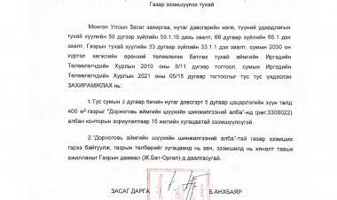 Газар эзэмшүүлэх тухай