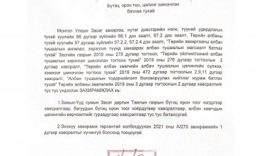 Бүтэц, орон тоо, цалинг шинэчлэн батлах тухай