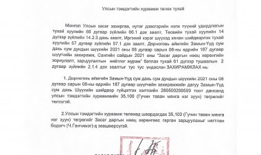 Улсын тэмдэгтийн хураамж төлөх тухай