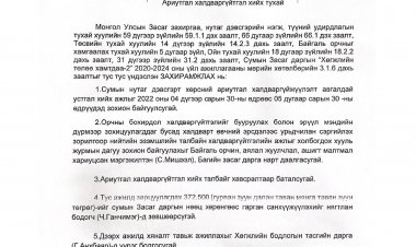 Ариутгал халдваргүйтэл хийх тухай