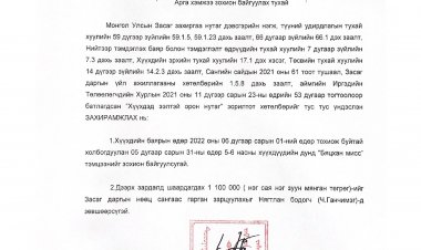 Арга хэмжээ зохион байгуулах тухай