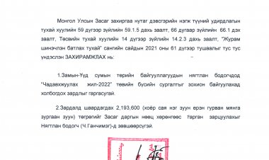 Зардал гаргах тухай