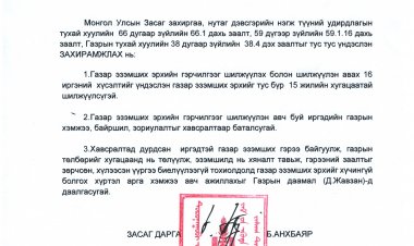 Газар эзэмших эрх шилжүүлэх тухай