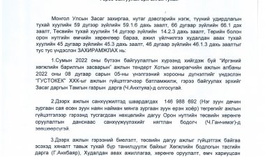 Гэрээ байгуулах эрх олгох тухай