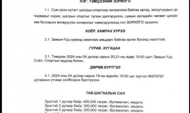 ШИРЭЭНИЙ ТЕННИСНИЙ ТЭМЦЭЭН УДИРДАМЖ