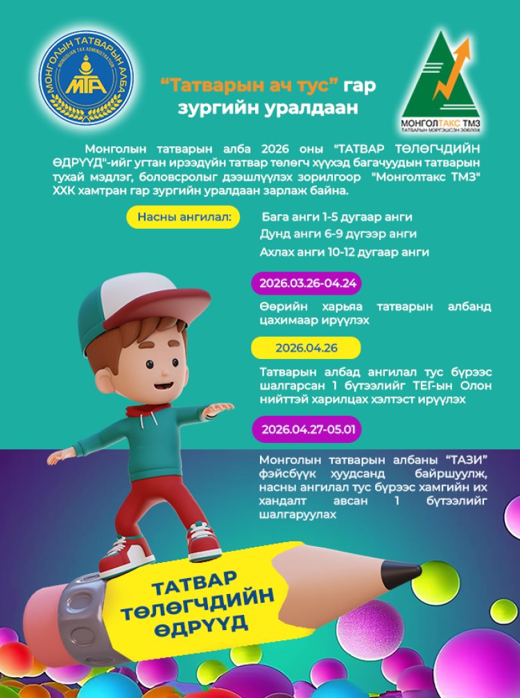 “Татварын ач тус” гар зургийн уралдааны удирдамж